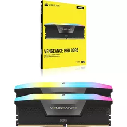 Corsair Memorija VENGEANCE 32GB(2x16GB)/DDR5/6000MHz/CL38/1.35V/RGB/XMP
