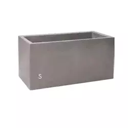 NICOLI Casseta Modus Saksija, 80x46x46h, Siva