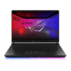 Asus Laptop ROG Strix Scar 16 G635LW-RW007W, 16, 2.5K, 240Hz, U9-275HX, 64GB DDR5, 2TB SSD, RTX5080 16GB, Crni