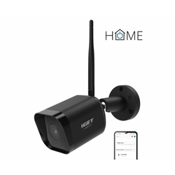 Pametna spoljna kamera sa senzorom Full HD 1080p 12V IP65 Wi-Fi Tuya crna