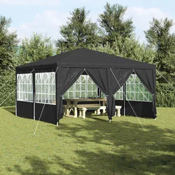 Šator za zabave Antracit 400 x 400 x 266 cm Polietilen