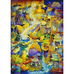 Grafika - Puzzle Kuhinjska čarovnica - 1 000 kosov