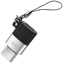 XO Adapter microUSB na USB-C NB149-A črn
