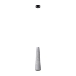 Sollux SL.1347 - Luster na sajli ELECTRA 1xGU10/10W/230V beton/siva