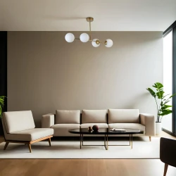 Opviq Luster Favori, 65cm 90 cm, E27, Beli
