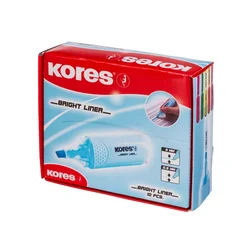 Kores Bright Liner plavi displaybox 10/1 #7-K36103