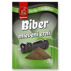 BIBER MLEVENI CRNI MORAVKA 5G