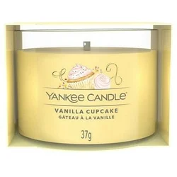 Yankee Candle Votivna sveča v kozarcu Vanilla Cupcake 37 g