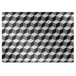 Decormat Podloga za stol Six 3d pattern 140x100 cm 15 cm
