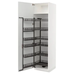 METOD Visoki element s izvlačnim fiokama, bela/Stensund bela, 60x60x220 cm