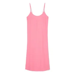 Cropp - Haljina na bretele - pastelno pink