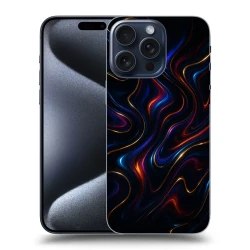 Silikonski prozorni ovitek za Apple iPhone 15 Pro Max - Noir