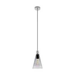 Eglo 49154 - Luster na sajli FRAMPTON 1 1xE27/60W/230V