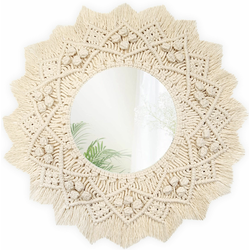 BOHO STENSKO OGLEDALO 55CM 322049