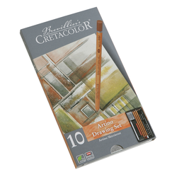 Cretacolor Set olovaka za crtanje i gumica Artino art 400 20, 9 komada