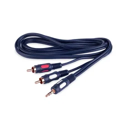 Kabel 3,5 stereo vtič - 2x RCA činč vtič vitalco 3,0 m
