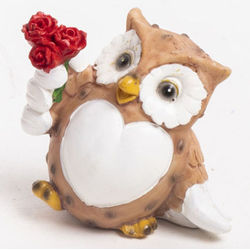 Figura zaljubljena sova 6,5 cm ( 499330 )