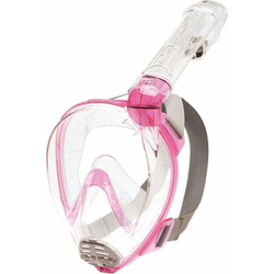 Cressi Baron Full Face Mask Clear/Pink S/M