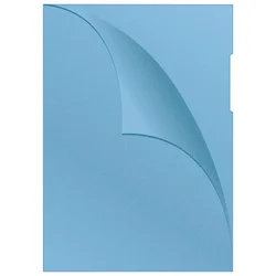 FASCIKL L 120MY PP A4 MAT PK100 Q-CONNECT KF00307 modra