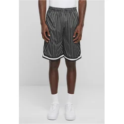 Mens shorts Striped Mesh white/black