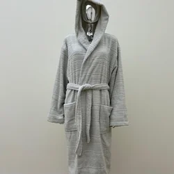 Dekordom Bade mantil natur l/xl - light grey ( 025454 )