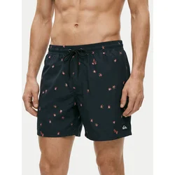 Quiksilver Everyday Printed Volley 15 kopalne hlače black fallen blossom