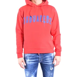 Rdeča jopa s kapuco Dsquared2