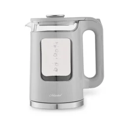 slomart Feel-Maestro MR-065-GREY stekleni kuhalnik vode, 1,7l, 2200W, siv