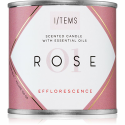 I/TEMS Essential 01 / Rose dišeča sveča 100 g