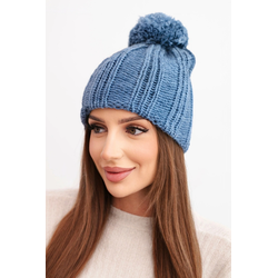 Zimska kapa Kesi s flisom Idalia K284 denim