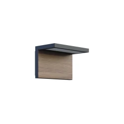 LED spoljašnje zidno svetlo NATURA LED/12W/230V 4000K IP65 braon/antracit