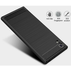 TECH-PROTECT - TPUCARBON for Sony Xperia XA1 ULTRA, black