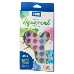 Junior Vodene boje Aquareal, 36 boja