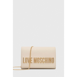 Torbica Love Moschino bež barva