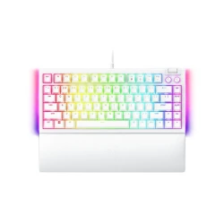 Tipkovnica USB Razer BlackWidow V4 75%, bela