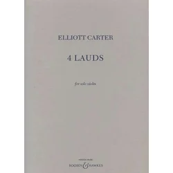 CARTER:4 LAUDS SOLO VIOLIN