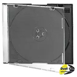 CD kutija za 1 CD slim crna