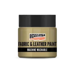 Barva za tekstil in usnje Pentart 50 ml - light brown