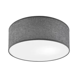 Plafonsko svetlo SIRJA 1xE27/15W/230V prečnik 35 cm sivo