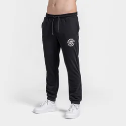 Polleo Mens Coach Sweatpants, Black - S