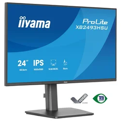 iiyama ProLite XB2493HSU-B1 computer monitor 60.5 cm (23.8) 1920 x 1080 pixels Full HD LED Black