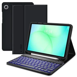 Tech-protect SC Pen Keyboard etui z tipkovnico za Samsung Galaxy Tab A9 Plus / A11 Plus 11'', črna
