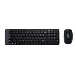 Tastatura+miš LOGITECH MK220 bežični setUScrna ( MK220US )