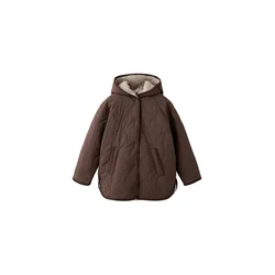 MANGO KIDS Prehodna jakna JULIETA čokolada