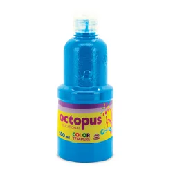 Tempera 500ml svetlo plava octopus unl-1636