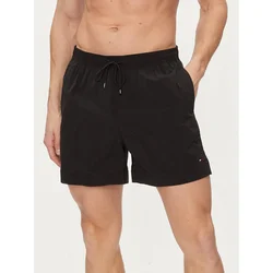 Kopalne kratke hlače Tommy Hilfiger črna barva