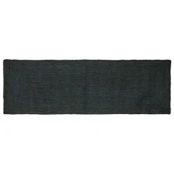 Tepisi za područja Pravokutni Tamnosiva 80 x 250 cm Juta