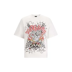 Ed Hardy Majica Gothic Blitzadler bela