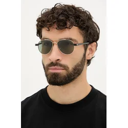 Sončna očala Saint Laurent moška, zlata barva, SL 843