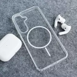 Maska Mag Case Clear Slim za Samsung A16 5G/ A166B bela